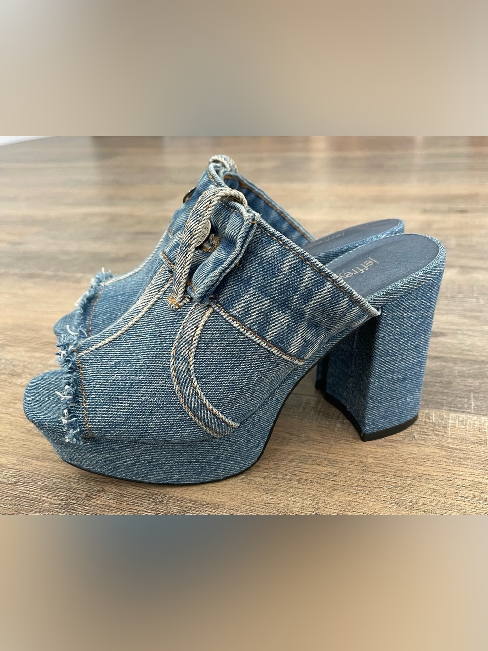 New Jeffrey Campbell Magda Platform Sandal size 6 - Picture 5 of 10